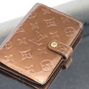 Authentic Louis Vuitton Bronze Agenda/Wallet